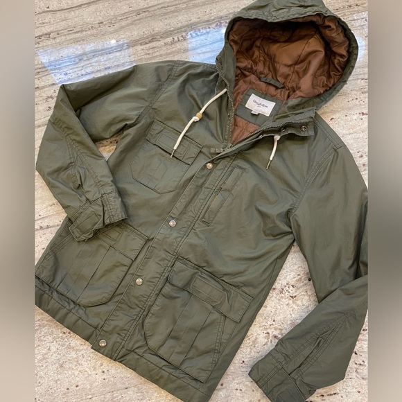 GOODFELLOW mens multi pocket coat size small - Picture 1 of 10